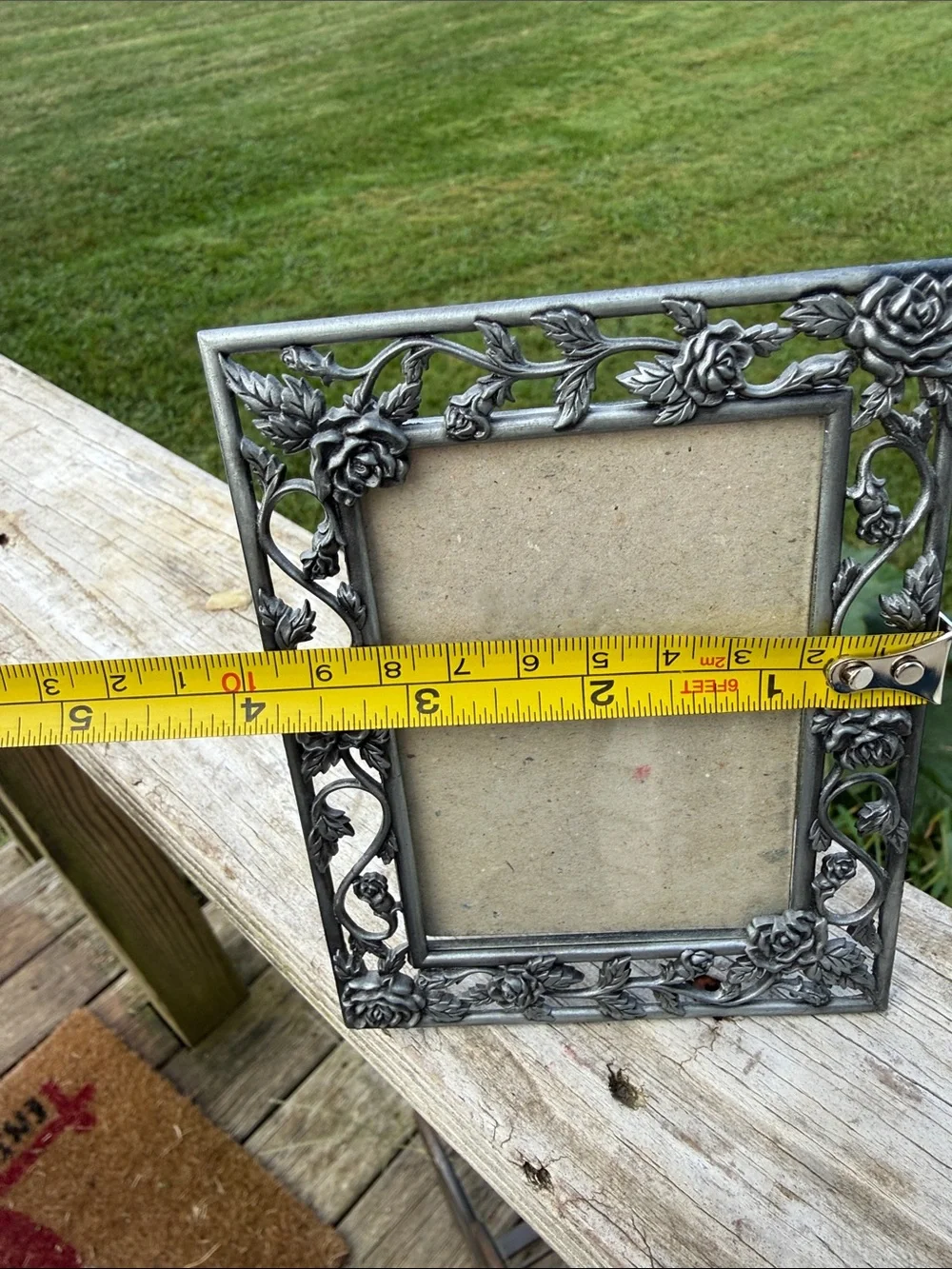 Vintage ornate floral